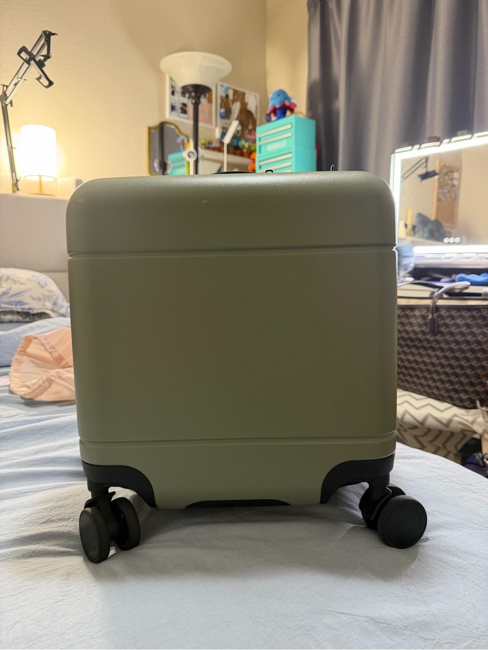 Calpak Hue Mini Carry-On Luggage
in Juniper